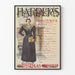 Vintage-Harper's-Christmas-Number-Poster für Wanddekoration