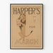 Vintage-Poster Harper's für März mit Löwe und Lamm