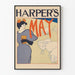 Vintage-Poster Harper's Mai – Elegante und Ländliche Illustration