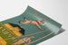 Vintage Harvard Lampoon poster with pole vault athlete
