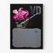Decorative Poster Skull and Pink Hat Pop Art Style