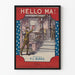 Vintage-Poster Hello Ma - Nostalgische Militär-Wanddekoration