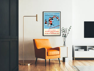 Vintage-Poster Hémagénine Giraud - Retro-Schulwanddekoration
