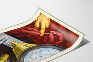Vintage-Poster Hémopanbiline - Medizinische Wanddekoration