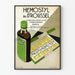 Vintage-Poster Hémostyl des Dr. Roussel – Medizinische Wanddekoration