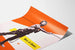Vintage-Poster Here It Comes - Wanddekoration Elektrifizierung im ländlichen Raum