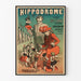 Poster vintage Ippodromo Pont de l'Alma - Esposizione degli Otto Nani Tyroliani