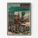 Vintage-Poster Hippodrom Bayard – Wanddekoration für Ritterkunst und Spektakel