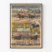 Vintage Poster of Levallois Racecourse - Trotting Races