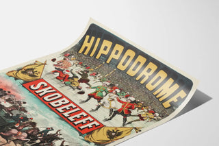 Vintage-Poster Hippodrom Skobeleff Dekorativ