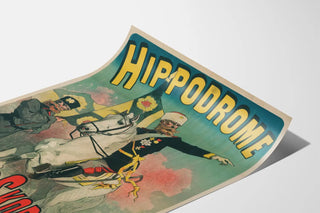 Plakat Hippodrom Skobeleff - Vintage-Reitdekorationswandbild