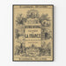 Vintage Poster of the Illustrated National History of France