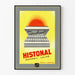 Poster vintage pubblicitario Histonal sonno tranquillo