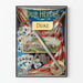 Poster vintage I nostri eroi Duke Cigarettes decorazione murale