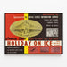 Vintage-Poster Holiday on Ice - Retro-Wanddekoration Artem Legrand — gerahmtes Bild an der Wand
