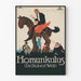 Poster vintage Homunkulus Dr Robert Weill di Hans Neumann