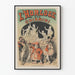 Vintage-Poster L'Horloge Les Chiarini für künstlerische Wanddekoration