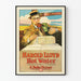Poster vintage del film Harold Lloyd Hot Water