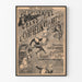 Poster antico Grand Bal Hôtel Continental 1890