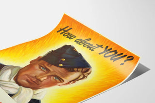 Vintage-Poster Kauf von Sieg-Bonds - Retro-Wanddekoration