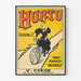 Poster vintage Hurtu per tubi rinforzati di biciclette