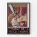 Vintage-Poster Gallenblasenhygiene – Medizinische Wanddekoration