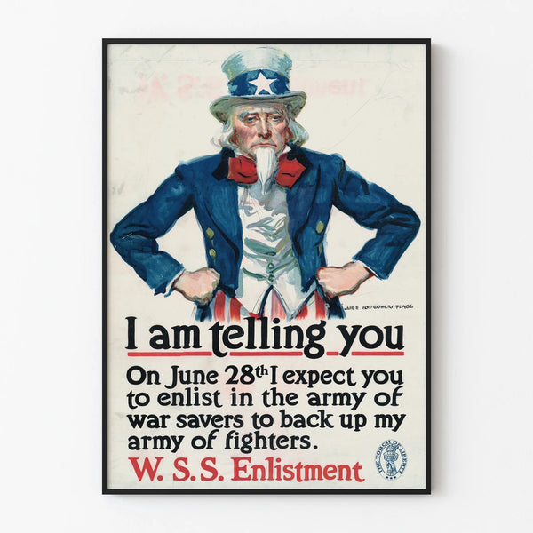i-am-telling-you-on-june-28th-i-expect-you-to-enlist-in-the-army-of-war-savers-to-back-up-my-army-of-fighters-w-s-s-enlistment
