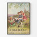Vintage-Poster I Like Books - Buchwoche November