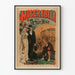 Poster vintage I Miserabili di Victor Hugo in italiano