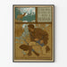 Poster vintage Kodak cacciatore e natura
