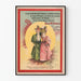 Poster pubblicitario vintage per poster - stile retrò anni 1890