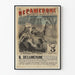 Vintage-Poster Il Decamerone von G. Boccaccio - Wanddekoration Klassische Literatur