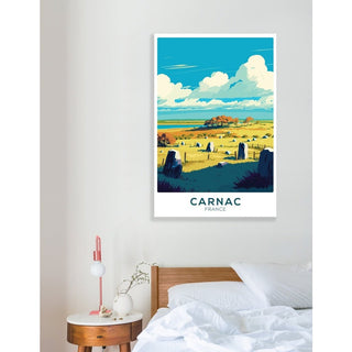Affiche de voyage - Carnac