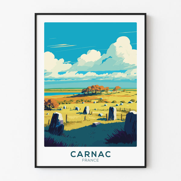 Reise-Poster – Carnac