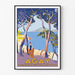 Agay / Saint-Raphaël Côte d'Azur | Kunstdruck eines alten Posters