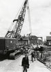 Dismantling of Cherbourg's turning bridge - Normandy landings — artwork view