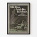 Vintage-Poster I'll Be There Laddie Boy – Musikalische Wanddekoration