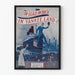 Poster vintage "I'm Glad I'm Back in Yankee Land" - Decorazione murale rétro americana