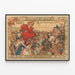Vintage poster Imprimerie Camis Quai Jemmapes 172 — framed artwork on a wall