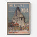 Vintage-Poster Imre Kiralfy’s Indien – Exotische Wanddekoration