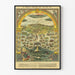 Poster vintage dell'Armata della Salvezza Campagna Sociale Inghilterra