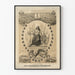 Poster commemorativo del centenario dell'indipendenza degli Stati Uniti
