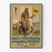 Vintage poster for the industry and craftsmanship exhibition Toggenburg and Wil 1911