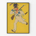 Poster vintage Soldato in uniforme militare inizio XIX secolo