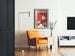 Vintage-Poster International April für Wanddekoration