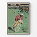 Vintage-Poster des internationalen Radrennens im Vondelpark 1923