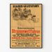 Vintage-Internationales Radrennen-Poster Illkirch-Grafenstaden 1895
