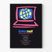 Dekoratives Poster Internet Today and Tomorrow 1994 für Wanddekoration