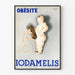 Vintage poster Obesity Iodamelis by René Le Texier
