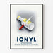 Vintage-Werbeplakat Ionyl Bio-Energie-Medikation